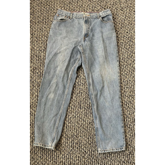 CLEARANCE Levi's Women's Relaxed Fit Tappered  550 Boot Cut Jeans 14M Western - Picture 1 of 7